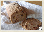 ロッゲンミッシュブロート（ライ麦60%配合パン、レーズン＆クルミ）　roggenmischbrot / rosine